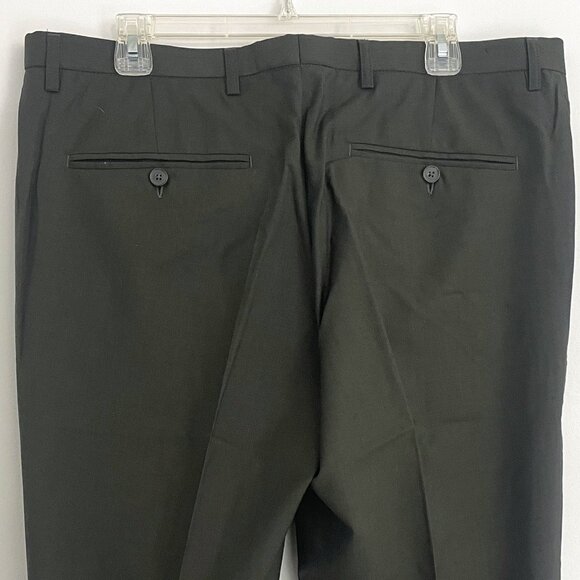 J Lindeberg Dark Gray Regular Fit Wool Dress Pants (36) - Picture 2 of 5